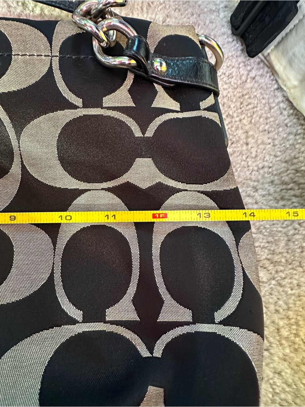 Coach Brooke Signature Sateen Hobo Bag - Picture 12 of 12